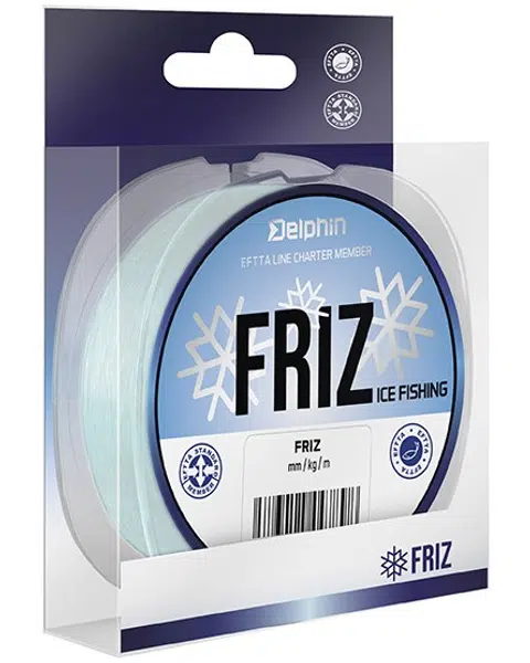 Delphin vlasec friz ledová bílá 150 m - 0,18 mm 3 kg