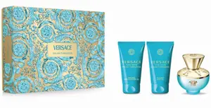 Versace Dylan Turquoise - EDT 50 ml + parfémovaný tělový gel 50 ml + sprchový gel 50 ml