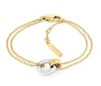 Calvin Klein Dvojitý bicolor náramek z oceli Duality 35000632