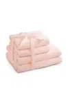 Sada ručníků home & lifestyle Amari 4-pack růžová barva