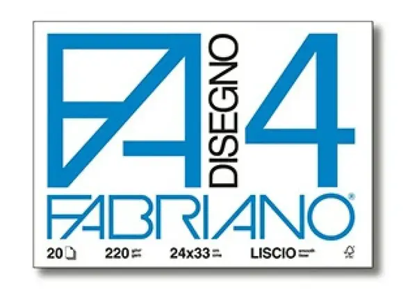 Papír Fabriano 4 Liscio 220g hladký 70x100cm