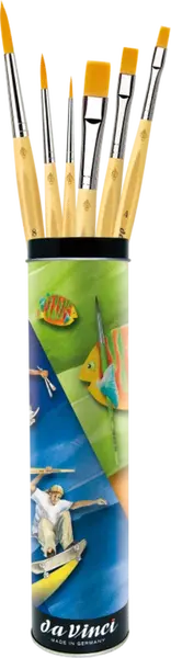 Sada štětců daVinci 5406 Junior plechovka