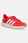 Semišové sneakers boty adidas Run 70s červená barva, JI4929
