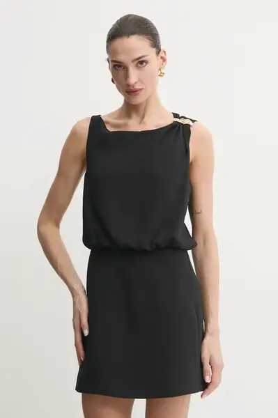 Šaty Marella DOCCIA černá barva, mini, 2513221043200