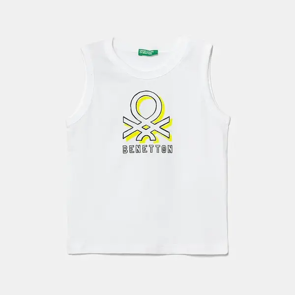 Dětské bavlněné tričko United Colors of Benetton