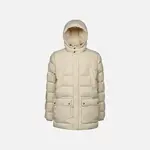 Béžová pánská prošívaná bunda Geox Elver - Pánské