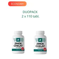 DR. FLEMING Zinok Chelat Forte 25mg +10% gratis 220ks DUOPACK