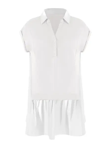 Imily Bela Šaty  biela