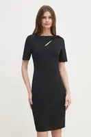 Šaty Calvin Klein černá barva, mini, K20K208174