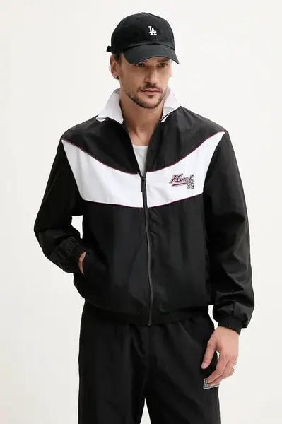 Bunda Karl Kani černá barva, přechodná, oversize, 60860045