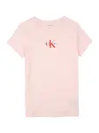 Calvin Klein Jeans Tričko  modrá / ružová / červená