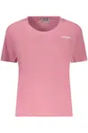 Růžové triko s krátkým rukávem