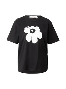 Marimekko Tričko 'ERNA'  čierna / biela