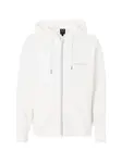ARMANI EXCHANGE Tepláková bunda  slonová kosť