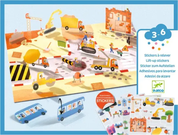 Přemístitelné samolepky Auta