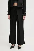 Kalhoty s příměsí lnu ISABELLE BLANCHE