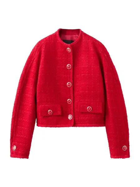 MANGO Prechodná bunda 'DITORA'  červená