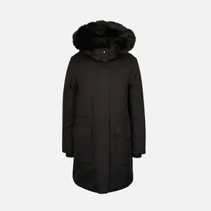 Čierna dámska parka Geox Spherica