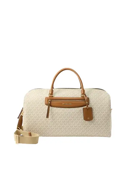 MICHAEL Michael Kors Víkendová taška  nebielená / karamelová