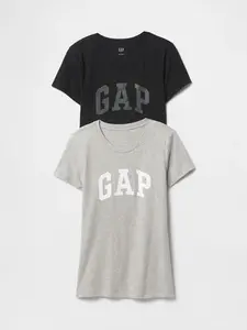 GAP T-shirt with logo, 2 pcs - Women's
