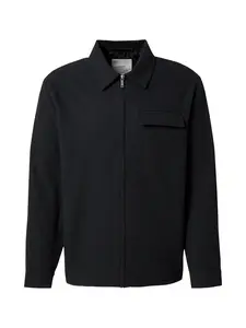 Calvin Klein Prechodná bunda  čierna