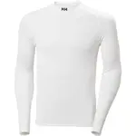 Helly Hansen WATERWEAR RASHGUARD Vodácke unisex funkčné tričko, biela, veľkosť