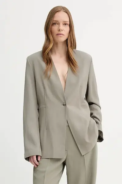 Sako Samsoe Samsoe SAKITRA zelená barva, F25100050