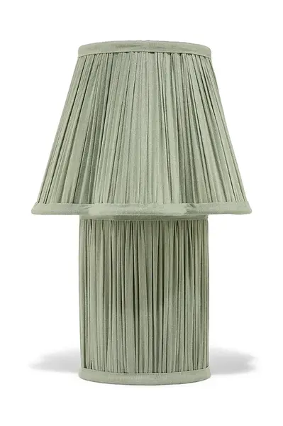 Stolní lampa Doing Goods Myra Lamp Small Silk S zelená barva