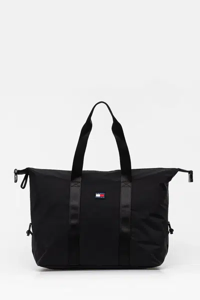 Taška Tommy Jeans černá barva, AM0AM13399