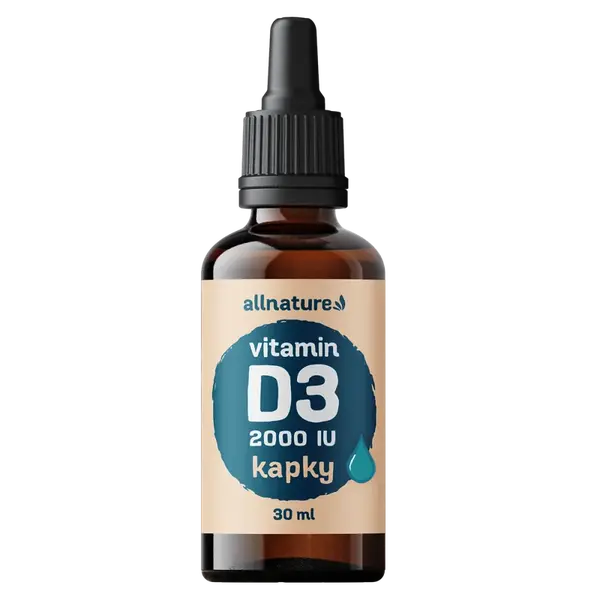 ALLNATURE Vitamin D3 forte 2000IU kapky 30 ml