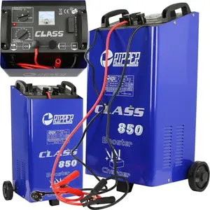 RIPPER Nabíječka autobaterií - startovací zdroj, 12V/24V, 80-1000 Ah, pojízdný - Class 850