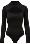 Urban Classics Košeľové body  čierna