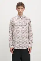 Bavlněná košile Paul Smith béžová barva, regular, s klasickým límcem, M1R-901U-P02598