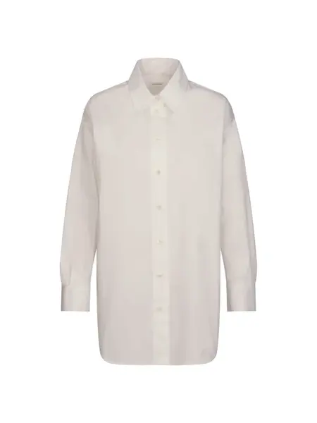 SEIDENSTICKER Blúzka 'Schwarze Rose'  biela