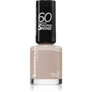 Rimmel 60 Seconds By Rita Ora lak na nehty odstín 498 Rain Rain Go Away 8 ml