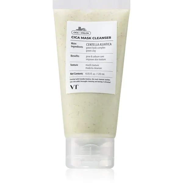VT Cosmetics Cica Mask Cleanser čistiaca pleťová maska s hydratačným účinkom 120 ml