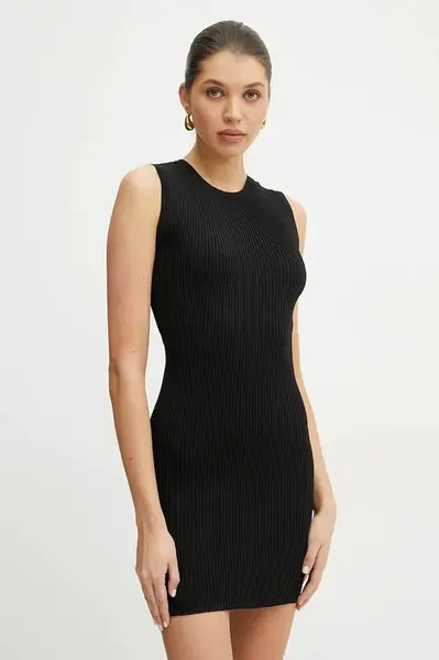 Šaty Silvian Heach OSTWALD černá barva, mini, GPP25078VE