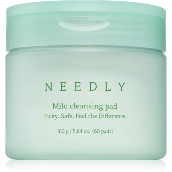 NEEDLY Mild Cleansing Pad odličovacie vankúšiky pre dokonalé vyčistenie pleti 60 ks