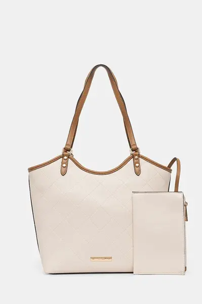 Kabelka Aldo YBELIHAR béžová barva, 13933697