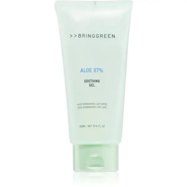 BRINGGREEN Aloe 97% Soothing Gel jemný čistiaci gél na upokojenie pleti 300 ml