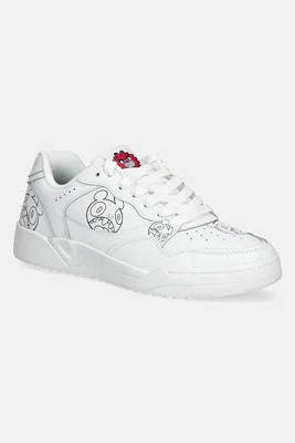 Kožené sneakers boty Skechers KOOPA bílá barva, 183503