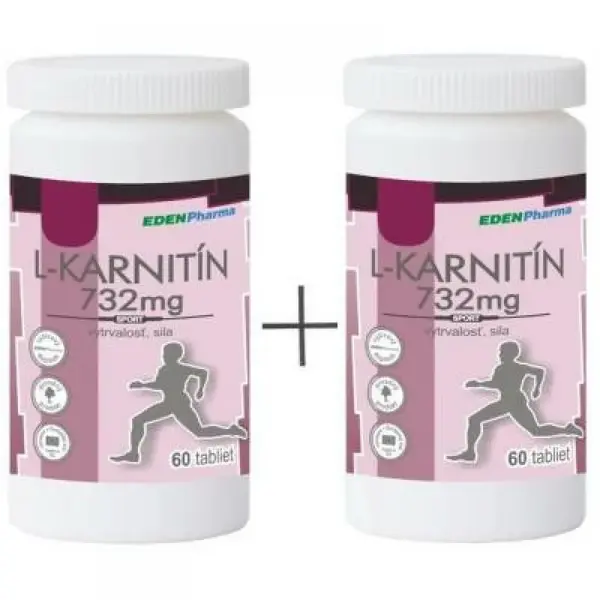 EP L-karnitin 732 mg duo pack 2 x 60 tabliet