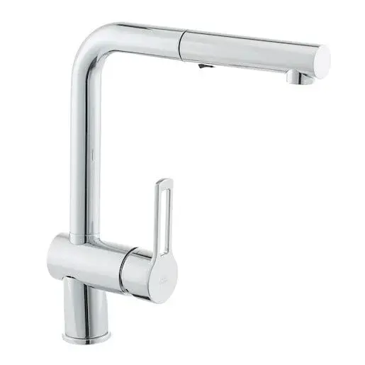 Paffoni Vallone drezová batéria ringo s vyťahovacou spŕškou, 2 prúdy chróm RIN285