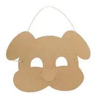 Dětská papírová maska Pejsek