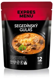 Expres menu segedínsky guláš 600 g