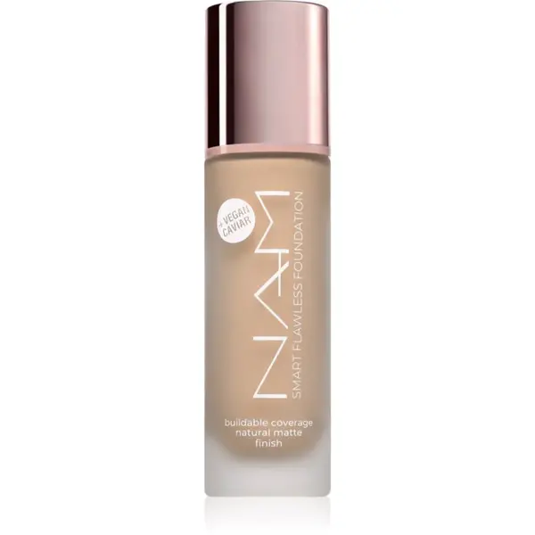 NAM Smart Flawless dlhotrvajúci zmatňujúci make-up odtieň 7 Warm Beige 30 ml