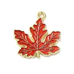 Thanksgiving Day Theme Alloy Enamel Pendants