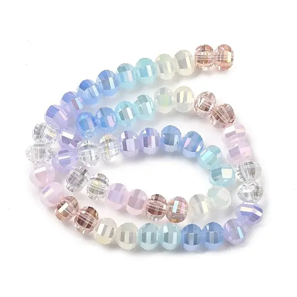 Electroplate Glass Beads Strands