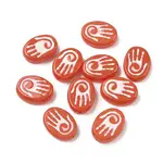 Baking Painted Glass Beads