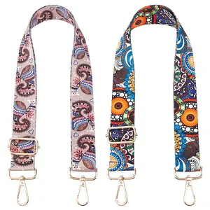 2Pcs 2 Style Polyester Fabric Bag Straps
